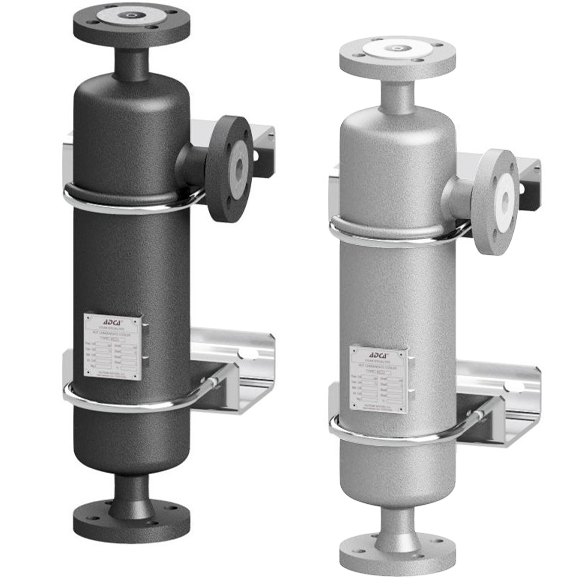 Hot condensate coolers