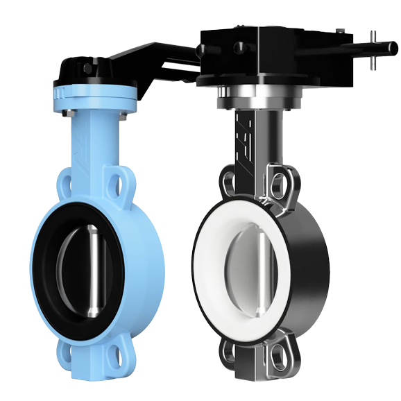 Butterfly valves wafer